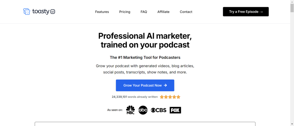 5 Best AI Transcription Services For your Podcast image 1